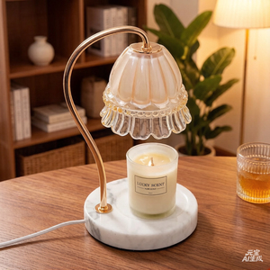 Lampe de table moderne avec abat-jour en lin et dôme en cristal noir, col flexible, lumière LED chaude CRI 80 pour une utilisation décorative dans la chambre - Product Image 5