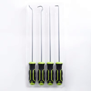 4 Piece Oil Seal Hook Set Steel <b>Car</b> <b>Repair</b> Tool Kit For Removing Seals And Gaskets - Product Image 4
