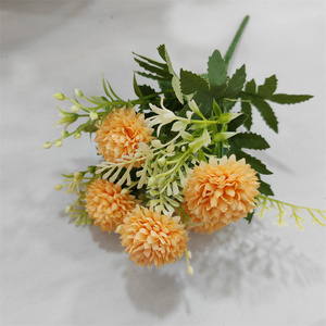 Hot bán nhựa nhân tạo cẩm chướng Hoa bó hoa cho bàn nhà trung tâm trang trí đám cưới cho ngày Valentine - Product Image 4