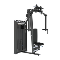 Vente directe d'usine, équipement de musculation professionnel, machine à pec fly à charge par broche pour l'entraînement du dos