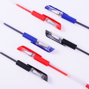 Gel <b>Pen</b> Plastic 0.5mm Bullet Tip Office School Writing <b>Pen</b> - Product Image 3