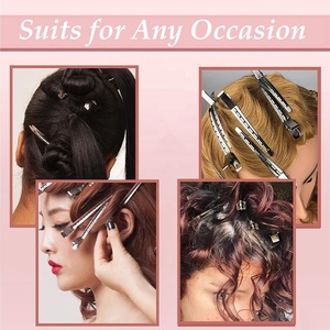 Al por mayor Pinzas <span class=keywords><strong>de</strong></span> Pelo Tipo Pico <span class=keywords><strong>de</strong></span> Pato para Mujer, para Peinado y Separación, Pinzas Plateadas para Cabello Largo, Pinzas <span class=keywords><strong>de</strong></span> Cocodrilo para Rizos y Cabello Grueso, Herramienta <span class=keywords><strong>de</strong></span> Salón - Product Image 6