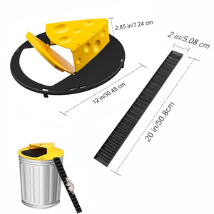 Trampa para Ratones Automática de Plástico ABS Resistente con Desmontaje Rápido para Uso en Interiores/Exteriores, Almacenes y Jardines - Product Image 2