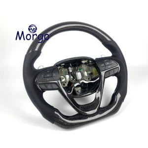 Volante de Fibra de Carbono para <span class=keywords><strong>Cadillac</strong></span>, Compatible con CT4 CT5 CT6 XT4 XT5 XT6 ATS SRX ATS-<span class=keywords><strong>V</strong></span> ATS-L, Personalizable - Product Image 3