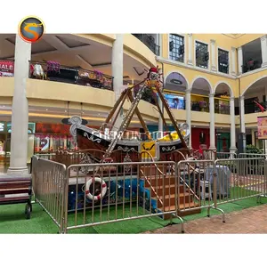 China factory price amusement park kiddie rides small pirate ship fairground attractions