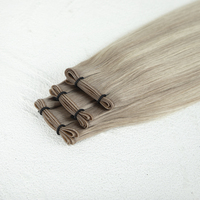 Extensions de cheveux LeShine Genius Weft européennes à double trame, cheveux vierges russes Genius Weft