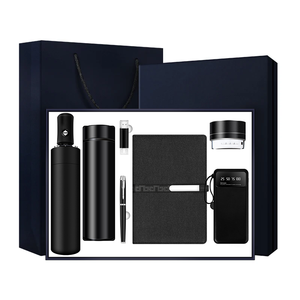 Khuyến Mại Hot Bán 7 Pcs Đồng Bằng Máy Tính Xách Tay Vaccum Flask Ngân Hàng Điện Loa Ô Sang Trọng Quà Tặng Kinh Doanh Thiết Lập - Product Image 1