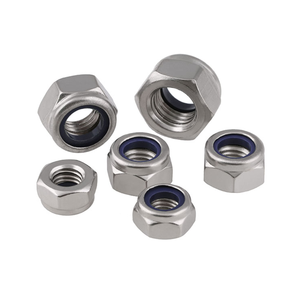 ODM OEM tuerca de bloqueo de inserción de acero inoxidable tuerca hexagonal de acero inoxidable M2 <span class=keywords><strong>M6</strong></span> M8 M10 M12 M28 tuerca hexagonal de bloqueo de nailon - Product Image 4
