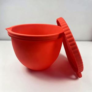 En stock : Revêtements de bol en silicone pour mélangeurs KitchenAid 5 QT, bols en silicone avec couvercles, remplacement rapide, multi-usages - Product Image 1