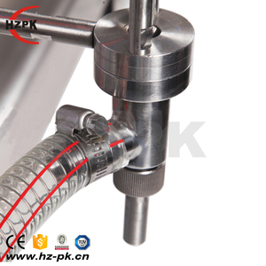 HZPK Semi Automatique Jus <span class=keywords><strong>Parfum</strong></span> Boisson Eau Bouteille En Plastique Sac Piston Miel Liquide Machine De Remplissage De Remplissage - Product Image 4