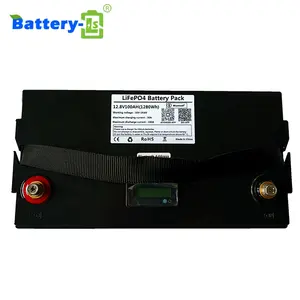 Grade AAA with competitive price lithium battery pack 12V 100AH with bms for electric car/lead acid replacement