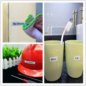 Cho Brother máy in tương thích nhiều lớp nhãn Băng TZE-211 màu đen trên trắng 6 Mét Băng - Product Image 5