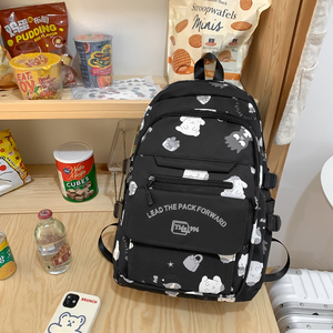 <span class=keywords><strong>Mochila</strong></span> Estilo Coreano Casual para Estudiantes, Estilo Preppy, Simple, de una Pieza, Dropshipping 8828 - Product Image 6