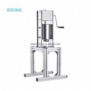 Machine à fabriquer des produits céréaliers 5L/7L, multifonction, pour le remplissage et la friteuse de <span class=keywords><strong>churros</strong></span>, 60 pièces/min, portable, pour bâtonnets de pâte frite style latin - Product Image 1