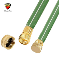 Adaptateur de bouchon femelle 3/4 "en laiton pour tuyau d'arrosage avec rondelles