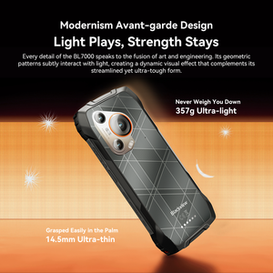 Smartphone robuste 5G Blackview 6,78 pouces 8+512 Go Écran 120 Hz 50 MP 33 W 7500 mAh Android 15 Blackview BL7000 - Product Image 4