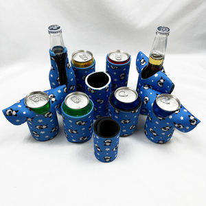 UOO OEM portátil de impresión por sublimación Snap Slap de neopreno latas de cerveza botella enfriador manga envoltura con Metal en el interior - Product Image 6