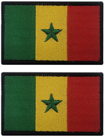 Ensembles de produits personnalisés avec logo : Écharpes de supporter, Fanions, Écussons, Drapeaux de table, Drapeau national du Sénégal