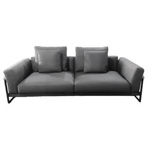 SF6822 Fascinating Price New Type Modern Leather Sofa Supplier Living Room Sofas