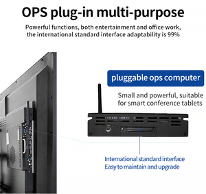 Modulo PC All-in-One OPS <span class=keywords><strong>Windows</strong></span> 10/11 4K Plug and Play per Lavagne Interattive e Macchine Pubblicitarie Disponibile - Product Image 6