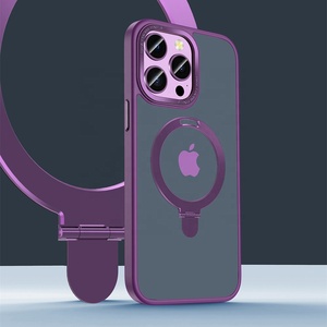 Étui de téléphone portable pour iPhone <span class=keywords><strong>12</strong></span> 13 14 Pro Max, coque rigide, vente chaude, chargement sûr, magnétique, smartphone - Product Image 1