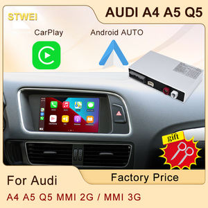 STWEI CarPlay sans fil pour Audi Q5 2010-2018 A4 A5 2008-2016 MMI 2G MMI 3G HN+R Car Play Android Auto Mirror Link Caméra de recul - Product Image 2