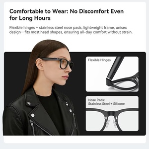 Smart AI Glasses X01 Ultra 8MP HD <b>Camera</b> Video Recording Voice Call Charging Case Intelligent AI Translation <b>Sunglasses</b> Glasses - Product Image 5