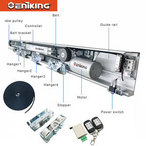 Haute qualité Eniking capteur de EK-150B verre porte coulissante automatique verre trempé simple/Double Type ouvert télécommande moderne - Product Image 2