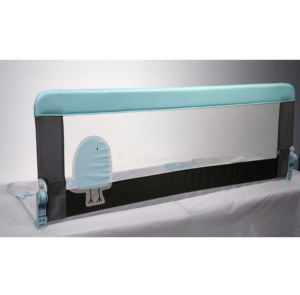 תקן אירופאי מיטת מעקה פגוש תינוק מיטת גדר מתכת מסגרת מתקפל תינוק בטיחות מיטת מעקה - Product Image 1