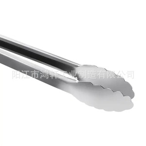 Pinzas para barbacoa de acero inoxidable HONGXUAN de 430 mm, antideslizantes y resistentes al calor, para asar carne. - Product Image 3