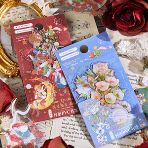 ที่คั่นหนังสือแบบปั๊มลาย 10 ชิ้น ซีรีส์ Star Wishes Rose ลายกุหลาบ สำหรับนักเรียน - Product Image 1