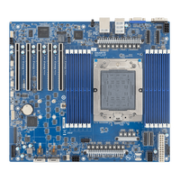 Motherboard Server Gigabyte MZ23-SU0 CEB Single Socket SP5 LGA 6096 Mendukung Prosesor AMD EPYC RAM DDR5