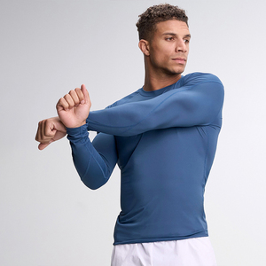 Ingor Custom Logo Wholesale Longsleeve Gym Shirt Dry Fit <strong>Camisa</strong> De Long Sleeve Compression Shirt - Product Image 2