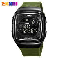 Nuevo Reloj Digital Cuadrado para Hombre Relogio SKMEI 2208 de Alta Calidad, Reloj Deportivo Multifunción con Alarma para Jóvenes