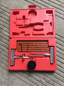 Car Tire Repair Kit 35 PCS Tire Repair Kit Zinc Solide <b>T</b>-handle Tool <b>String</b> - Product Image 4