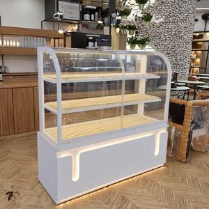 Facile da pulire in vetro temperato torta pane da Dessert vetrina pasticceria vetrina per la decorazione di mobili <span class=keywords><strong>negozio</strong></span> di caffè - Product Image 6