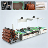 Máquina de Corte de Cuero CNC Automática de Alta Precisión para Calzado, Bolsos y Parte Superior de Zapatos de Cuero Genuino con Sistema de Nesting Inteligente