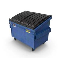 Chariot élévateur mobile industriel de haute qualité Conteneur de déchets avant Ascenseur Benne à ordures Conteneur de charge Couvercle en acier Skip Bin Yingxin