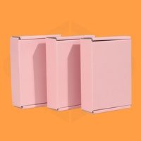 Conception gratuite logo personnalisé vente en gros carton ondulé durable grande boîte d'expédition plate pour vêtement et chaussures