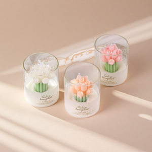 Wholesale Soy Wax scented candles soya logo High End Home Decorative Scented Candles - Product Image 1