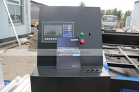 Machine de découpe plasma cnc, tuyaux de haute précision 1530mm avec routeur rotatif pour tubes et feuille métallique