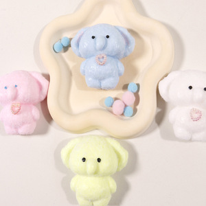 ของเล่นช้างน้อยนุ่มนิ่มแบบใหม่ - ของขวัญเสริมพัฒนาการประสาทสัมผัสสุดน่ารักสำหรับเด็กและผู้ใหญ่ ของเล่นตั้งโต๊ะสำนักงาน ของชำร่วยงานปาร์ตี้ บรรเทาความวิตกกังวล - Product Image 2