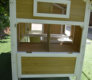 D51-349 Poulailler en bois d'extérieur <span class=keywords><strong>direct</strong></span> d'usine, cage à poulets en bois adaptée aux lapins, poules et petits animaux - Product Image 6