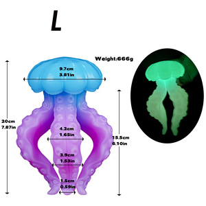 <b>Realistic</b> Monster Silicone Dildo Tentacle <b>Butt</b> Plug Masturbator for Man Fantasy Anal Beads Masturbation Erotic Adult Toys - Product Image 6