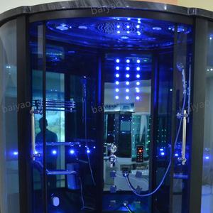 Salle <span class=keywords><strong>de</strong></span> <span class=keywords><strong>douche</strong></span> à vapeur européenne Offres Spéciales avec bain à remous Yacuzzi pour 2 personnes salle <span class=keywords><strong>de</strong></span> bain intérieure <span class=keywords><strong>cabine</strong></span> <span class=keywords><strong>de</strong></span> <span class=keywords><strong>douche</strong></span> en verre trempé <span class=keywords><strong>de</strong></span> 8mm - Product Image 6