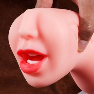Masturbador Masculino 3 em 1 Pocket Pussy, Produto Adulto Macio, <span class=keywords><strong>Vagina</strong></span> Realista de Borracha, Brinquedo Sexual para Masturbação Masculina - Product Image 3