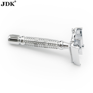 <span class=keywords><strong>Rasoir</strong></span> <span class=keywords><strong>de</strong></span> sécurité classique pour femmes en acier inoxydable avec manche, prix d'usine JDK, <span class=keywords><strong>rasoir</strong></span> pour l'épilation, avec cordon - Product Image 3
