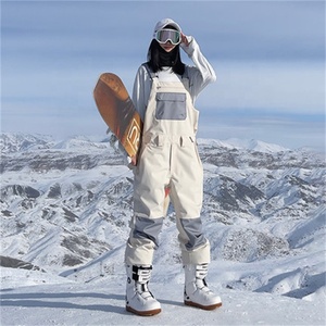 Ropa deportiva Ropa de esquí y nieve Pantalones de esquí al aire libre para <span class=keywords><strong>mujer</strong></span> Pantalones de snowboard Traje de esquí Pantalones con <span class=keywords><strong>tirantes</strong></span> - Product Image 6