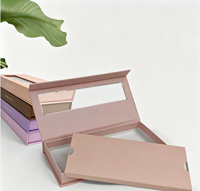 Boîte d'emballage vide personnalisée pour ongles, étuis de luxe en carton pour faux ongles avec pelliculage mat