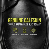 Chaussures décontractées en cuir pour hommes, à lacets, avec semelle plateforme noire, logo personnalisé OEM, directement de l'usine
